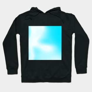 blue and white gradient Hoodie